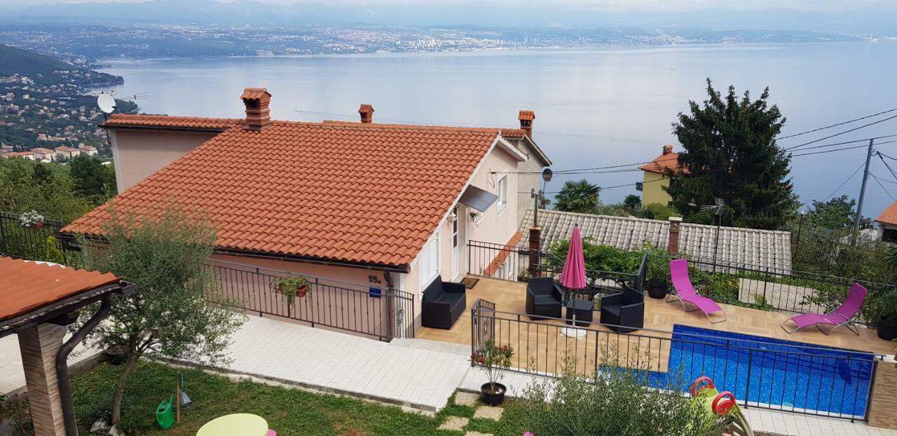 House Anastazia With Spectacular View Βίλα Lovran Εξωτερικό φωτογραφία